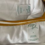 Kona Sol  Striped Ruffled Swim Top & Full Coverage Bikini Bottom Size X/3X Photo 5