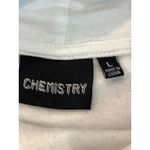 Chemistry ‎ White Graphic Hoodie Poetic Justice Size Large Crop 2Pac Photo 3