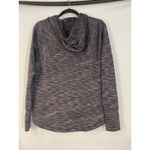 Athleta Space Dye Cowl Neck Hoodie Sweatshirt Pockets Womens Size Small Photo 6