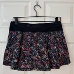 Lululemon  6 Pace Rival Mid-Rise Skirt Floral Spray Multi Athleisure‎ Running Run Photo 3