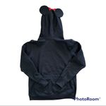 Disney  Parks Minnie Mouse Long Sleeve Hoodie Sweatshirt with Ears size l… Photo 1
