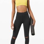 Lululemon Leggings Force Within High Rise Tight Black W5CHKS Full Length 28” Sz4 Photo 11