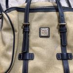 Dooney & Bourke Dooney & Bourke Satchel Tan Brown Signature Coated Canvas Zip Top Crossbody Photo 2