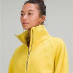 Lululemon  Scuba Oversized Funnel Neck Shirt Soleil Yellow Size XS Small Photo 2