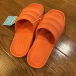 Totes Everywear Slides Sandals Summer Orange Womens Size 11 NEW Photo 7