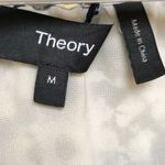 Theory  100% Silk Crepe Mini Dress Fit and Flare‎ multi color Floral Size M Photo 5