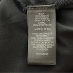 EXPRESS  Embroidered Mesh Mini Dress Lace Overlay Sheer Sleeves Black M Photo 6