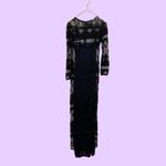 Black lace long sleeve 2 layer maxi dress with a boho vibe š„ Size 6 Photo 1