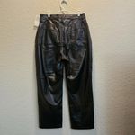 Abercrombie & Fitch  Womens‎ 12s Ankle Straight Ultra High Rise Mixed Fabric Jean Photo 3