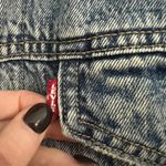 Levi's Premium Quality Denim Sherpa Lined Trucker Jacket Size Small Photo 4