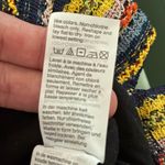 Madewell Texture and Thread Tie Shoulder Rainbow Crochet Tank Top Size S Photo 7