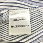 Anthropologie Seek the Label Pleated Academia Pinstripes Striped Belted Wrap Mini Skirt Photo 7