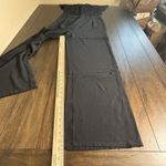 Sugar + Lips Size M Black Lace Top Jumpsuit Elegant Party Evening Wide Leg Pants Size M Photo 5