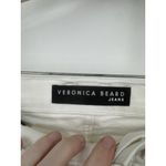 Veronica Beard Debbie Ankle Skinny Jeans 26 High Rise Button Fly White Preppy Photo 2