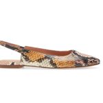 Madewell Margo Leather Animal Print Mule Photo 3