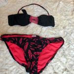 Xhilaration 🌺 3/$20 SALE  Festhers crochet halter bikini S/L Photo 1