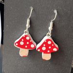 Boutique Cute Mushroom Earrings Photo 2