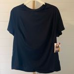 Avia Women's Athletic Tee Black Curved Seam - Size Small NWT Photo 0