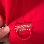 Cherokee  Red Women's Scrub Top Photo 3