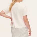 Kate Spade  New York Target Short Sleeve T-Shirt Cream‎ Medium Photo 5