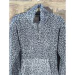  Top Woman's Large Gray Cozy‎ Softest Sherpa 1/4 Zip Warm Outdoors Gorpcore Photo 1