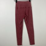Aerie  Chill High Rise Leggings Cotton Women’s Size XS Heathered Rust Red Lounge Photo 4