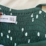 Faithfull the Brand  women dark green Polka Dot jumpsuit, size XS Photo 9