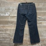 Ann Taylor  Modern Fit Lindsay waist bootcut dark wash jean size 8 Photo 6