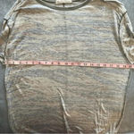 We The Free  Women's Long Sleeve Faded Burnout Tiger Camo Shirt Top size XS Photo 5