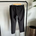 Theory 🛍️  Black Item Cropped Wool Blend Dress Pants Size 12 Photo 3