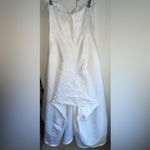 Michaelangelo David's Bridal  5161 wedding white beaded dress gown Photo 5