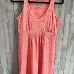 Tehama Orange Space Dye Athleisure Activewear Dress VNeck Outdoor Hiking Size M Photo 0