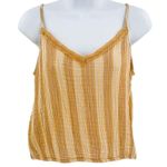 Aerie Open Back Striped Cropped Tank Top Photo 2