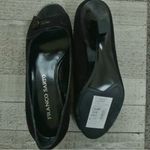 Franco Sarto WOMEN'S "MAIDEN" WEDGE-PUMP BLACK SUEDE US SIZE 6 MEDIUM Photo 2