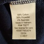 Croft & Barrow Navy Polka Dot Midi Dress Size Medium Preppy Polka Dot Dress Photo 6