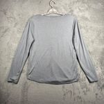 Victoria's Secret  XL Gray DREAM Henley Top Long Sleeve Pajama Sleep Lounge Casual Photo 2