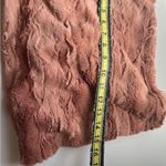 Plush Faux Fur Pink Infinity Scarf Photo 6