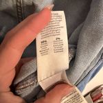 MOTHER The Half Spring Take Off Ankle in Zapped Wash Blue Size M Photo 12