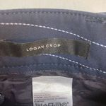 Banana Republic Women’s Logan Crop Pants Sz 6 Pin Stripe Blue & White Ins 24.5” Photo 3