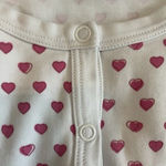 Roberta Roller Rabbit Roller Rabbit Pajama Set Womens Small White Red Hearts 100% Cotton 2 Piece Pants Photo 7