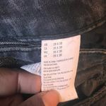 American Eagle Outfitters Womens Skinny Jeans Black Extreme Flex Distressed Hem Photo 3