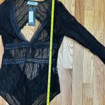 NWT sexy lace bodysuit Black Size M Photo 2
