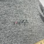 Surf Style Heather Gray Knit Top Size Large Photo 5