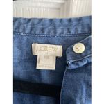 J Crew Women's XXS Light Indigo‎ Blue Chambray Shirtdress Coastal Western Photo 1