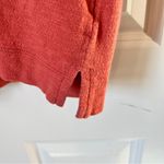 Old Navy Dark orange button front boxy cropped women’s blouse  xl 22” length Photo 4