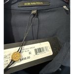 New Kobi Halperin Tiffany Belted Shirt Dress Navy Button‎ Front Size Small $498 Blue Photo 8