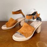 Rag and Bone  • Soren Sandal block heel Cuoro Suede ankle strap open toe chunky Photo 0