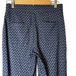 Betabrand  Straight Leg Dress Pant Yoga Pants Howlstooth Dog‎ Print Medium Petite Photo 6