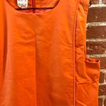 Vintage Orange Mini Dress Size L Photo 4