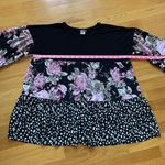Heimish U.S.A. Floral Animal Print Blouse Photo 5